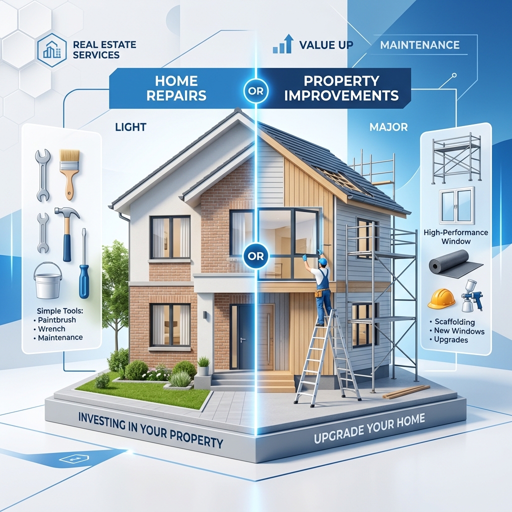 Repairs vs. Improvements for Rental Property: What's the Tax Difference?