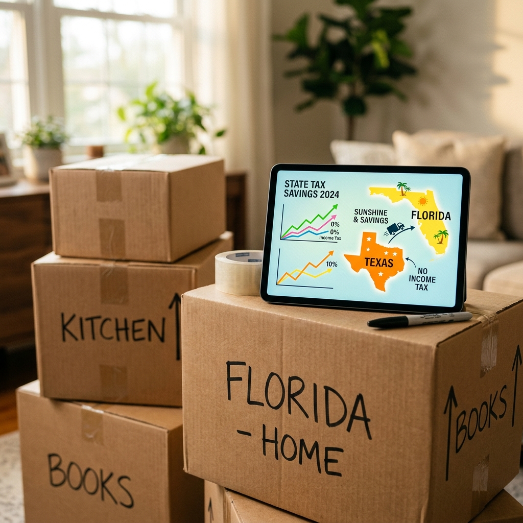 Moving to a Tax-Free State: The Hidden Traps of Texas and Florida