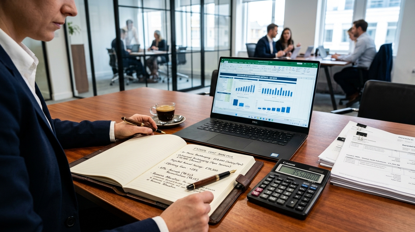 How Much Does Outsourced Bookkeeping Cost for a Small CPA Firm? Complete 2026 Pricing Guide & ROI Analysis
